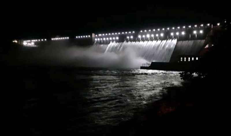 సాగర్‌కు పెరిగిన ఇన్‌ఫ్లో