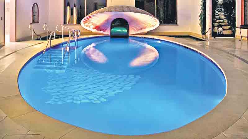 ఇంట్లోనే ఈత కొలను