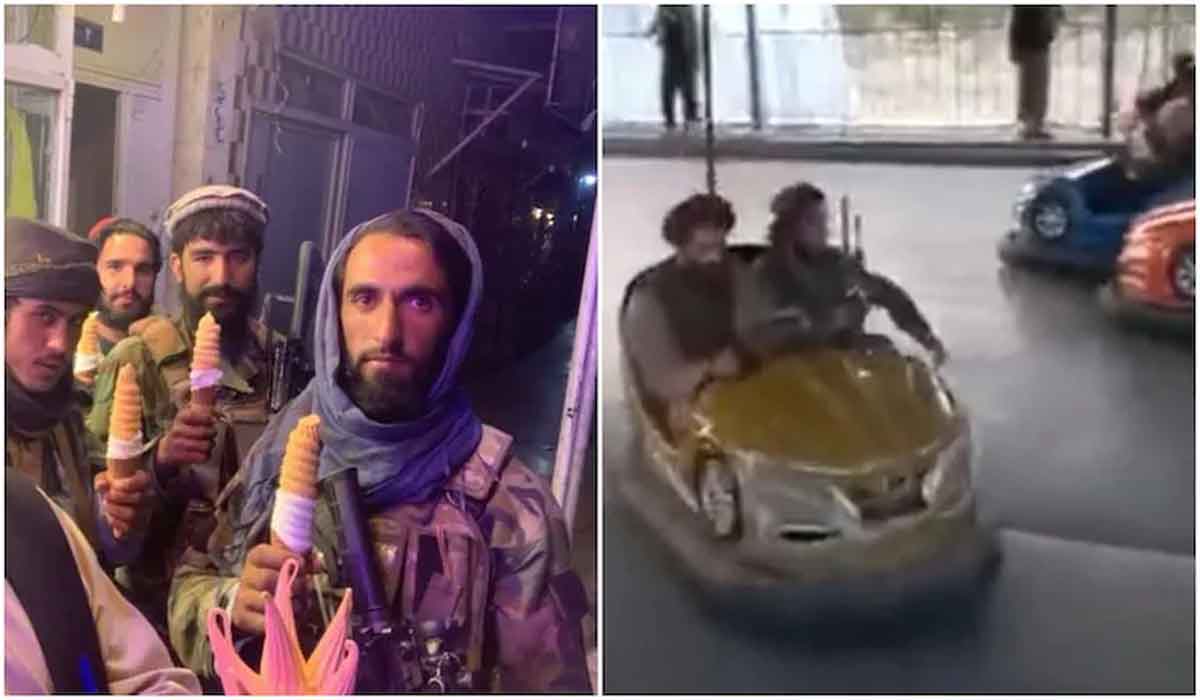 Afghanistan: ఐస్‌క్రీమ్‌ తింటూ.. ఆట‌లాడుతూ.. కాబూల్‌లో తాలిబ‌న్ల మ‌జా.. వీడియో