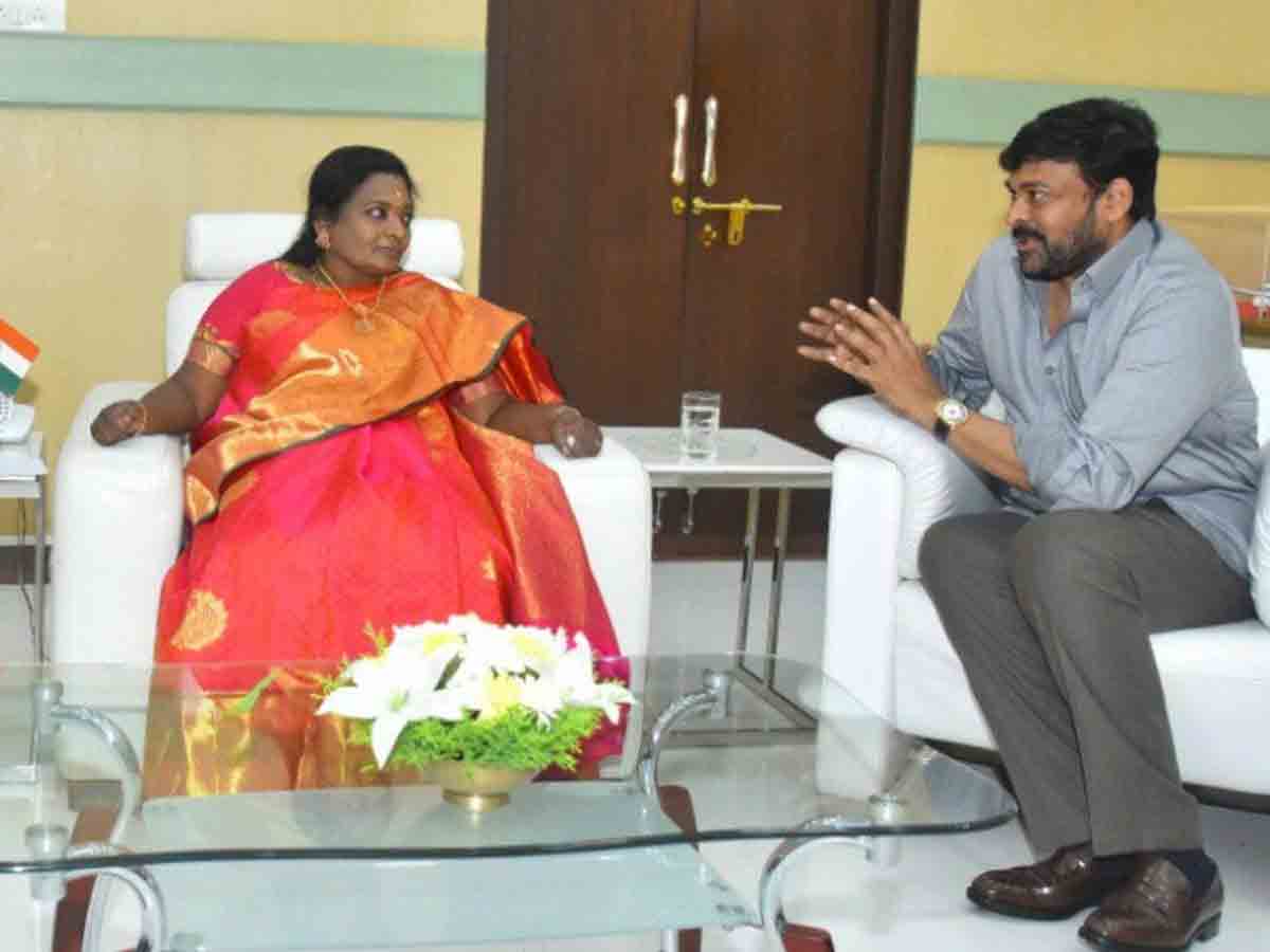 Chiranjeevi: తమిళిసై మాతృమూర్తి మృతిపై సంతాపం వ్య‌క్తం చేసిన చిరంజీవి