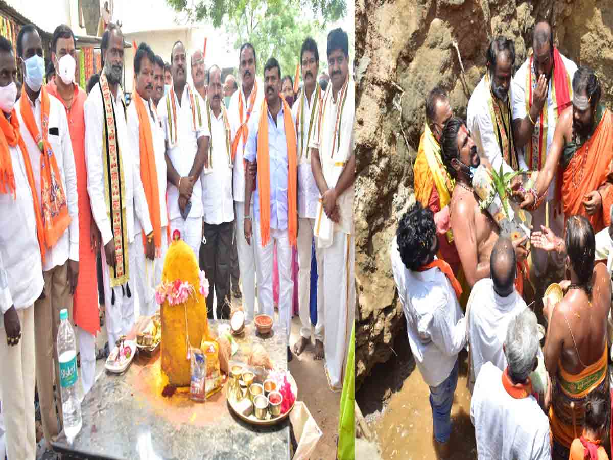 శ్రీ శివరామక్షేత్ర పుననిర్మాణానికి భూమిపూజ…