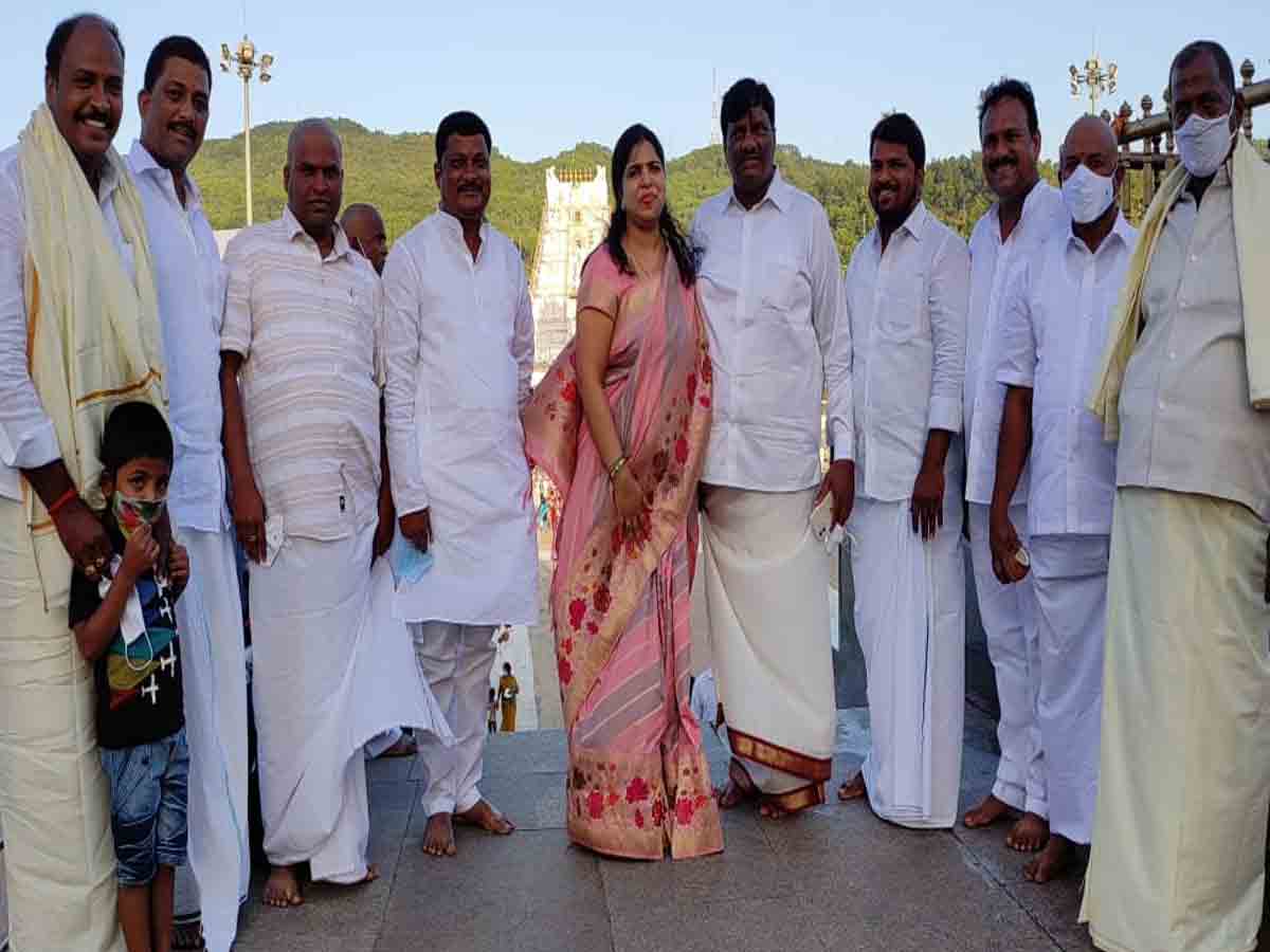 శ్రీవారి సేవలో ఎమ్మెల్యే…