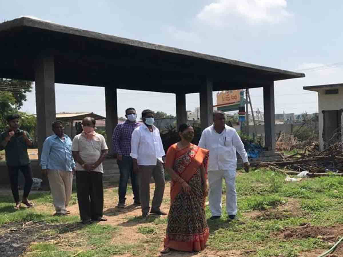 Nagaram Municipality |వైకుంఠధామంలో అన్ని వసతులు కల్పిస్తాం: నాగారం మున్సిపల్ చైర్మన్ చంద్రారెడ్డి..