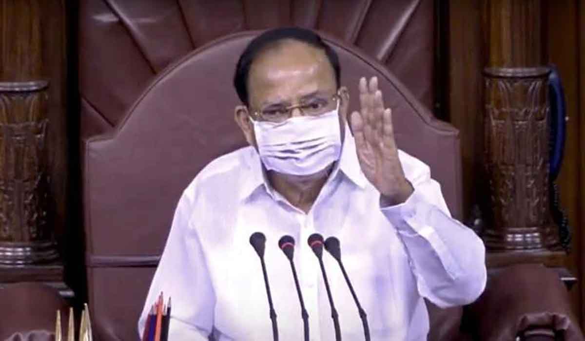 నిద్ర‌లేని రాత్రి గ‌డిపా.. రాజ్య‌స‌భ‌లో విప‌క్షాల తీరుపై వెంక‌య్య తీవ్ర ఆగ్ర‌హం