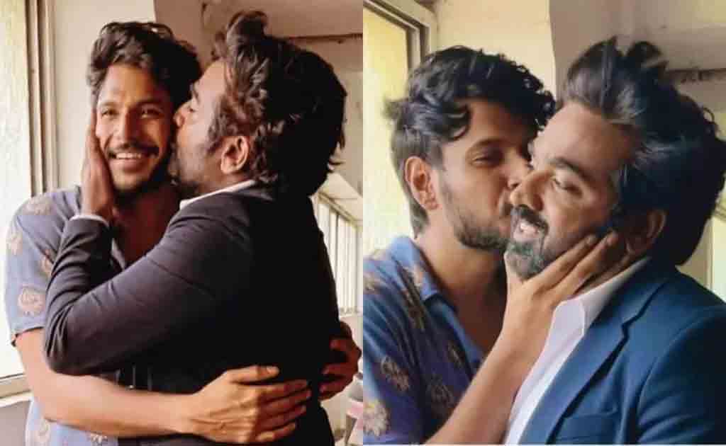 Vijay Sethupathi Sundeep Kishan | క్రేజీ స్టిల్‌తో సందీప్‌కిష‌న్-విజ‌య్ సేతుప‌తి