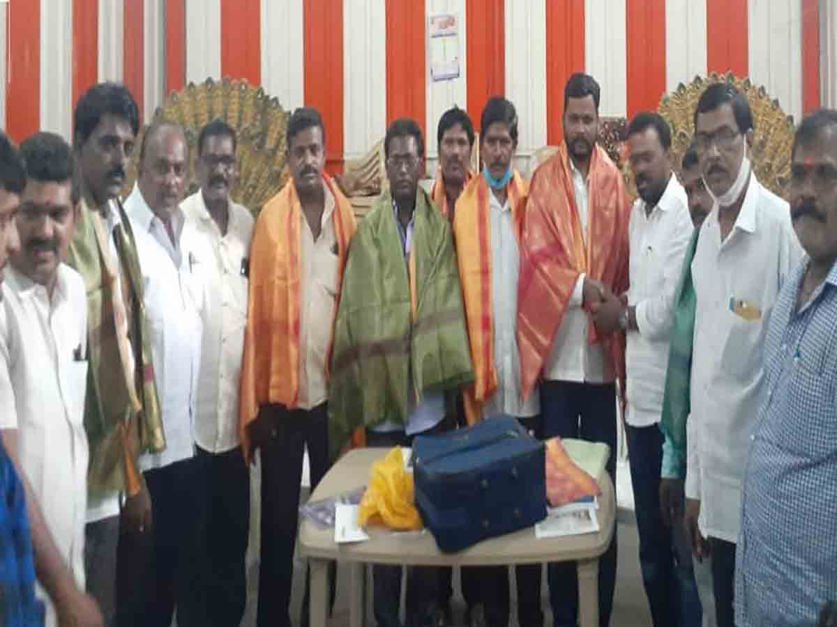 శ్రీరామకాలనీ విశ్వకర్మ సంక్షేమ సంఘం నూతన కార్యవర్గం ఎన్నిక..