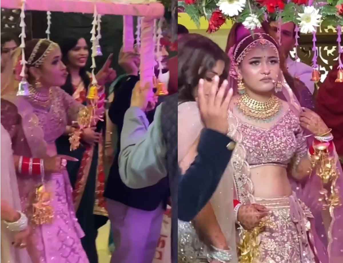 Viral Video : పెళ్లిమండ‌పం ఎక్క‌ను.. అంటూ అలిగిన‌ పెళ్లికూతురు.. కార‌ణం తెలిస్తే న‌వ్వు ఆపుకోలేరు