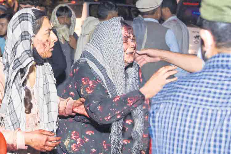 కాబూల్‌లో వరుసపేలుళ్లు