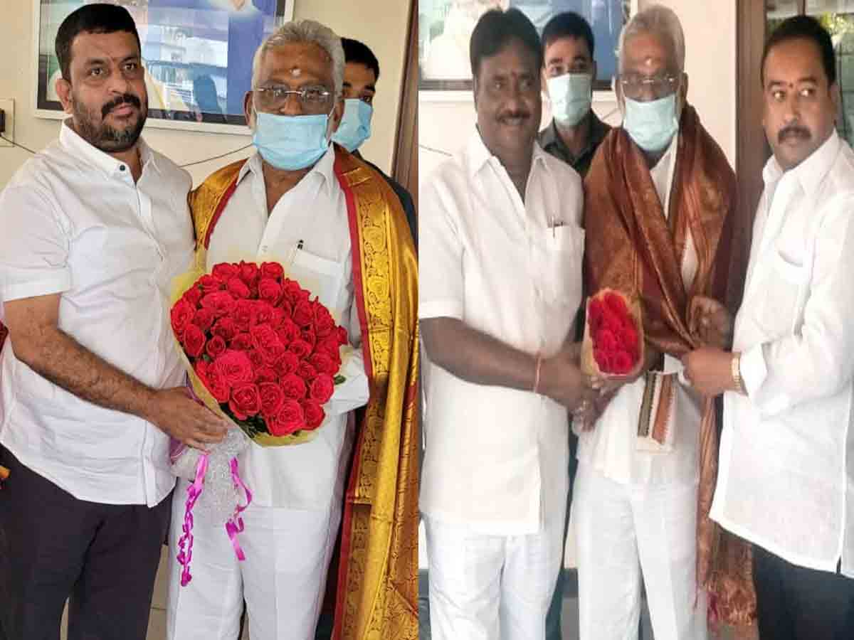 వై.వి.సుబ్బారెడ్డికి శుభాకాంక్షలు తెలిపిన టీటీడీ అడ్వైజరీ కమిటీ సభ్యుడు..