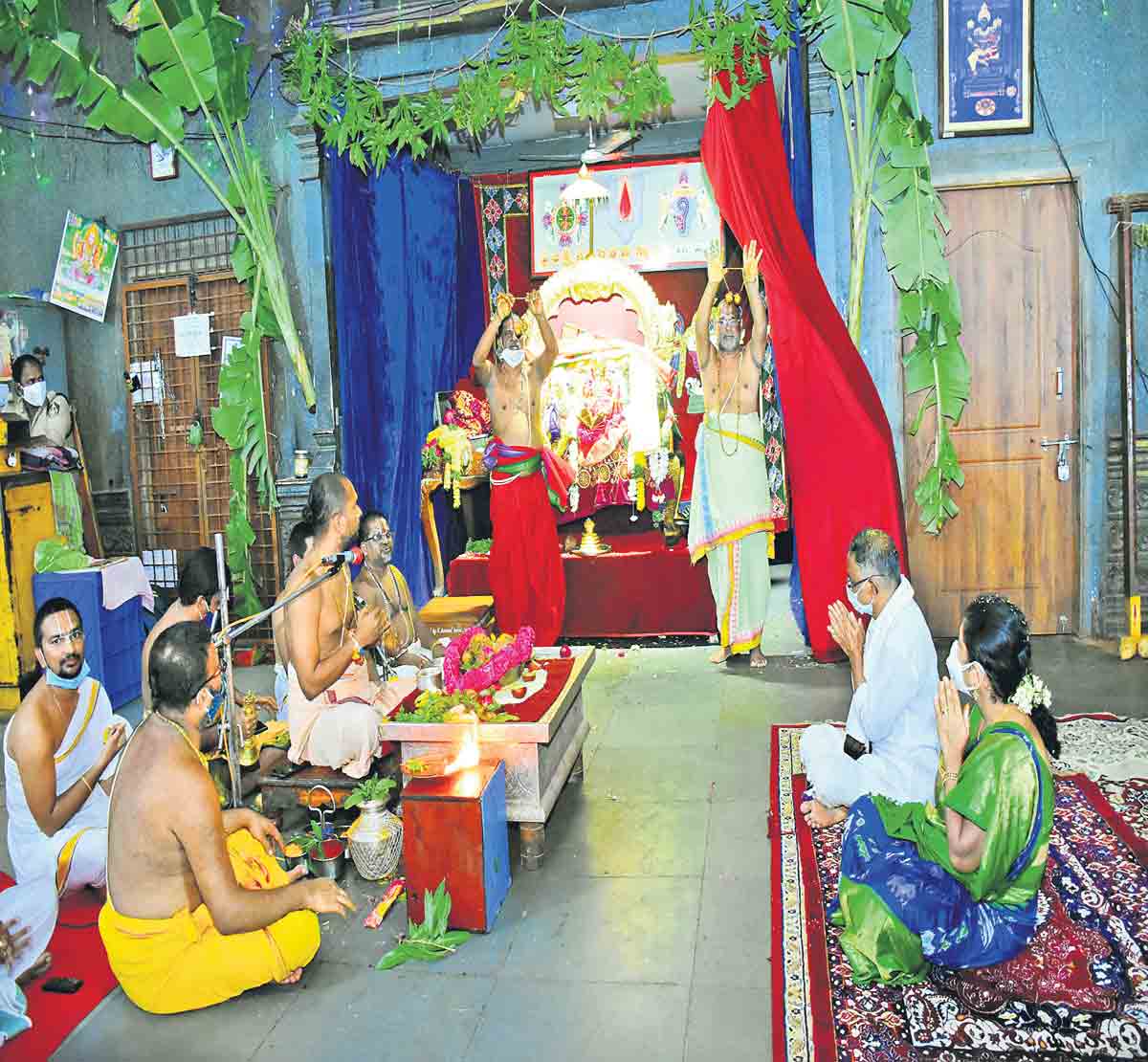 కన్నులపండువగా రుక్మిణీ కల్యాణం