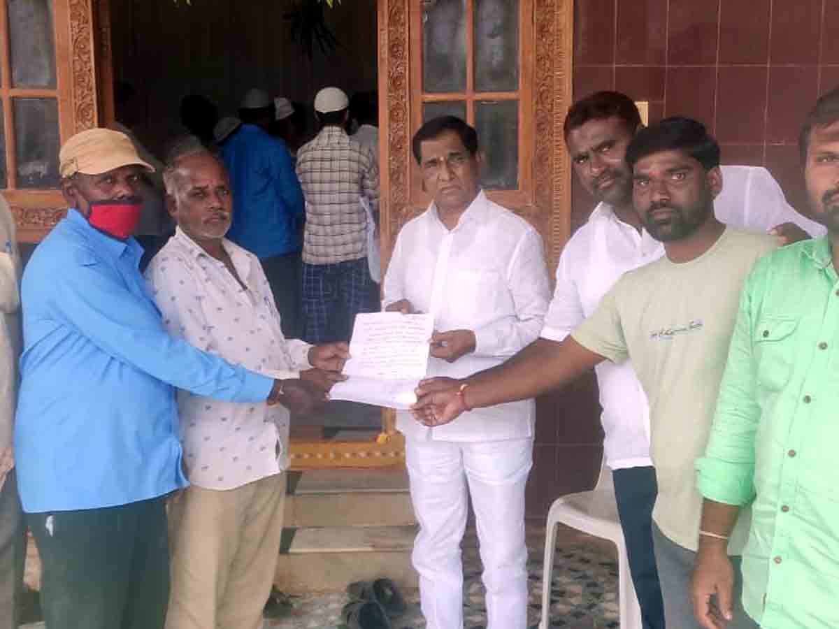 దళితుల అభివృద్ధికి కృషి.. ఎమ్మెల్యే అంజయ్యయాదవ్‌