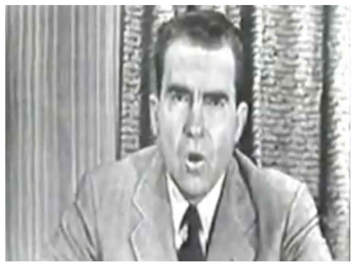 Richard Nixon : ఎన్నికల కోసం రిచర్డ్‌ నిక్సన్‌ ‘చక్కర్‌‌’ ప్రసంగం