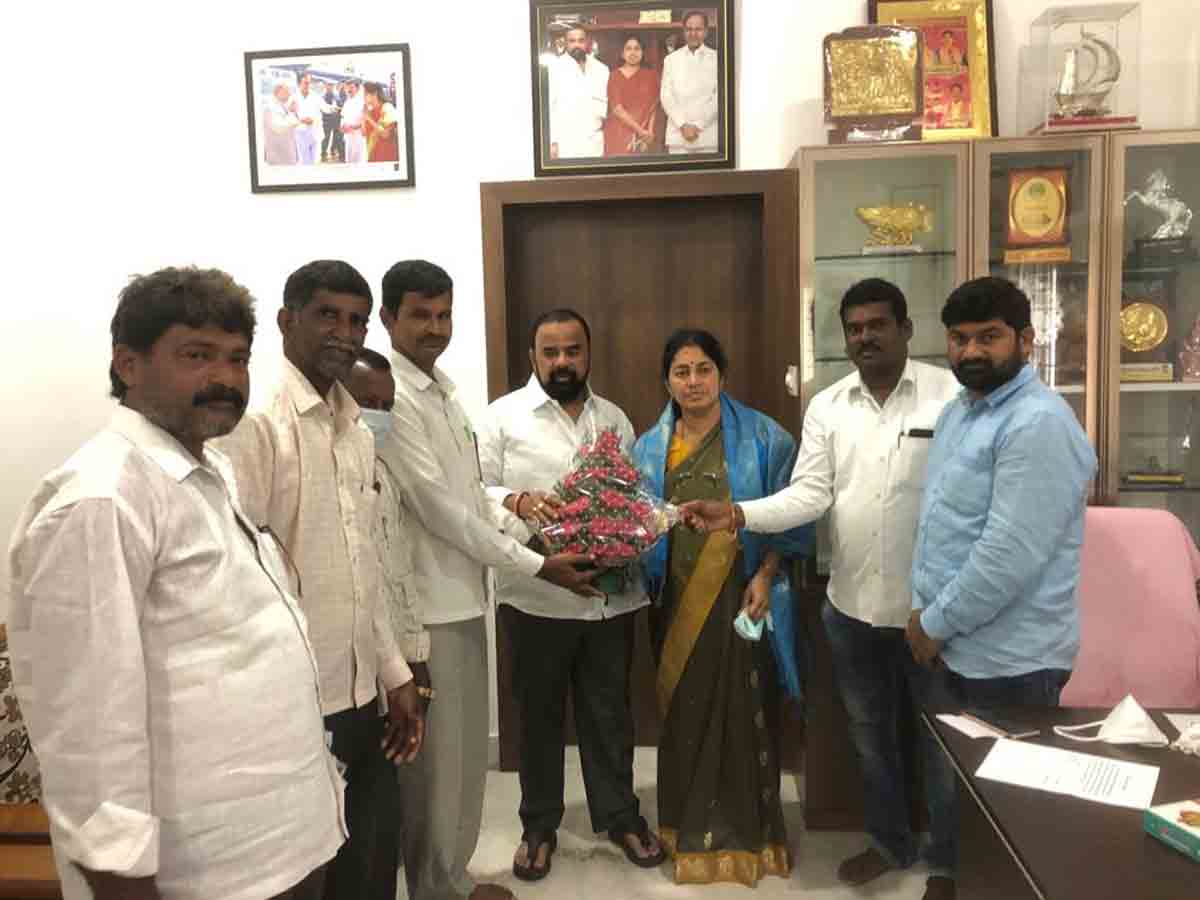 టీఆర్ఎస్ బలోపేతానికి కృషి చేయండి: ప్రభుత్వ విప్ గొంగిడి సునీతారెడ్డి