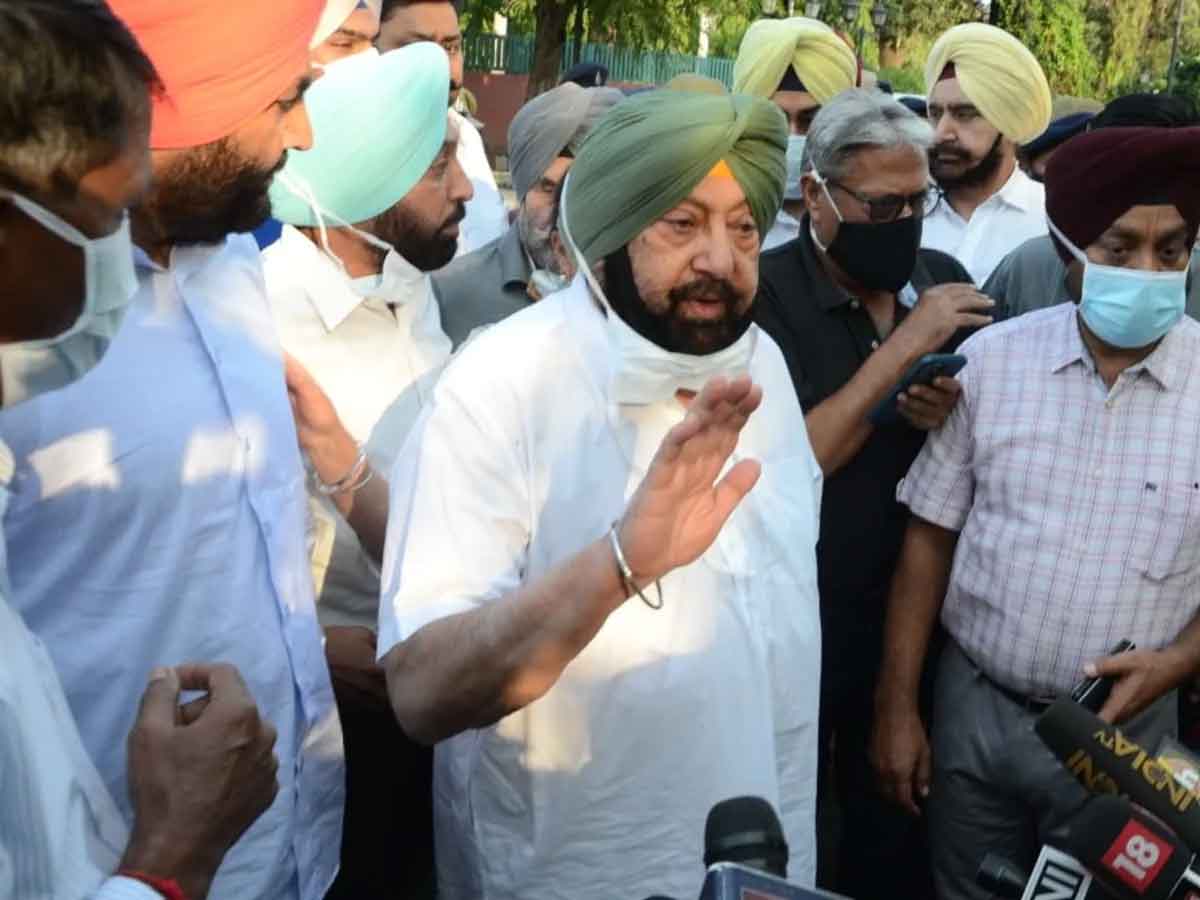 Amarinder Singh : సిద్ధూతో దేశ భద్రతకు ముప్పు: అమరీందర్‌ సింగ్‌