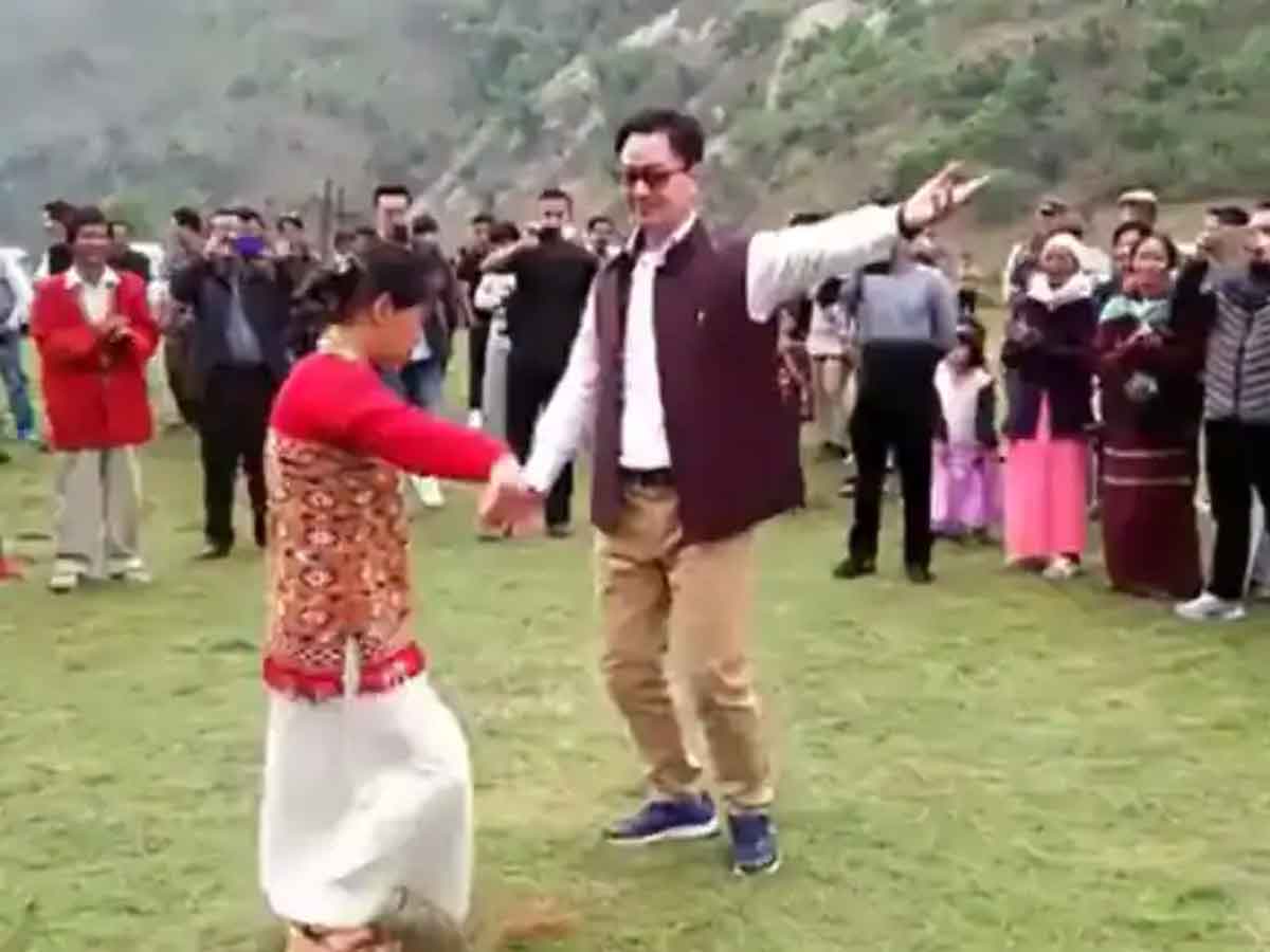 Kiren Rijiju : అరుణాచల్‌ సాంప్రదాయ పాటపై అదరగొట్టిన కేంద్ర మంత్రి