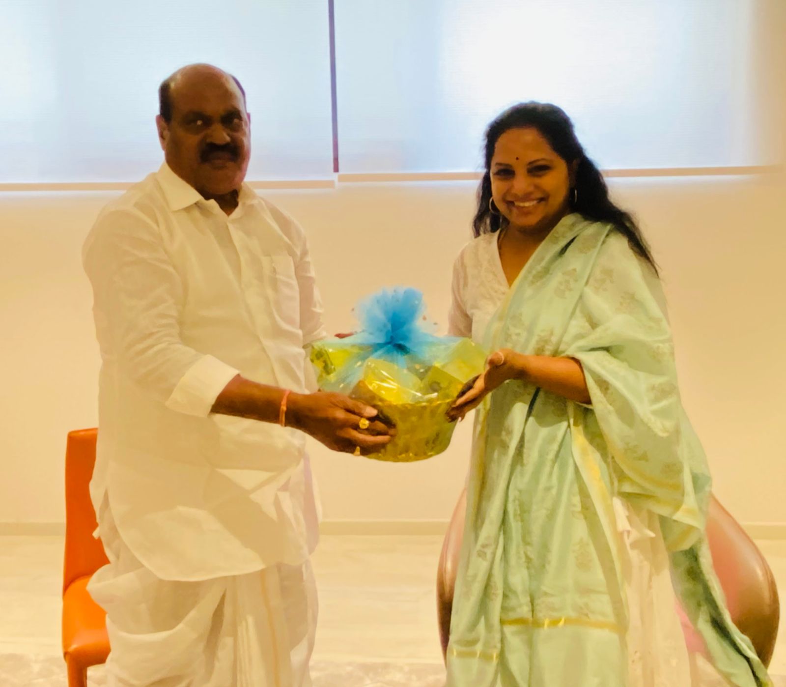 Nizambad | ఎమ్మెల్సీ కవితను కలిసిన ఆర్టీసీ చైర్మన్‌ బాజిరెడ్డి గోవర్ధన్‌