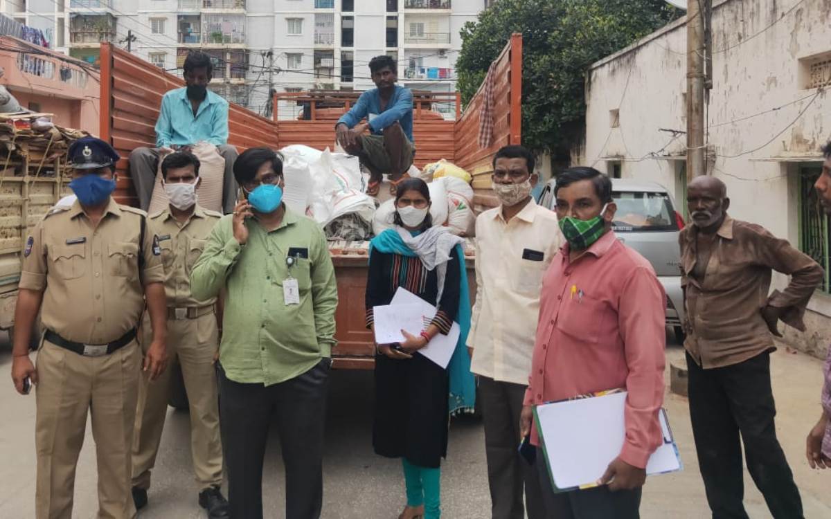 Crime | అక్ర‌మంగా నిల్వఉంచిన రేష‌న్ బియ్యం ప‌ట్టివేత‌