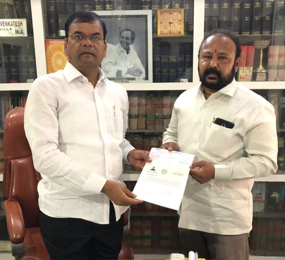 Cmrf | ఆప‌ద‌లో ఆస‌రా సీఎం రిలీఫ్‌ఫండ్ : ఎమ్మెల్యే కాలేరు వెంక‌టేశ్‌