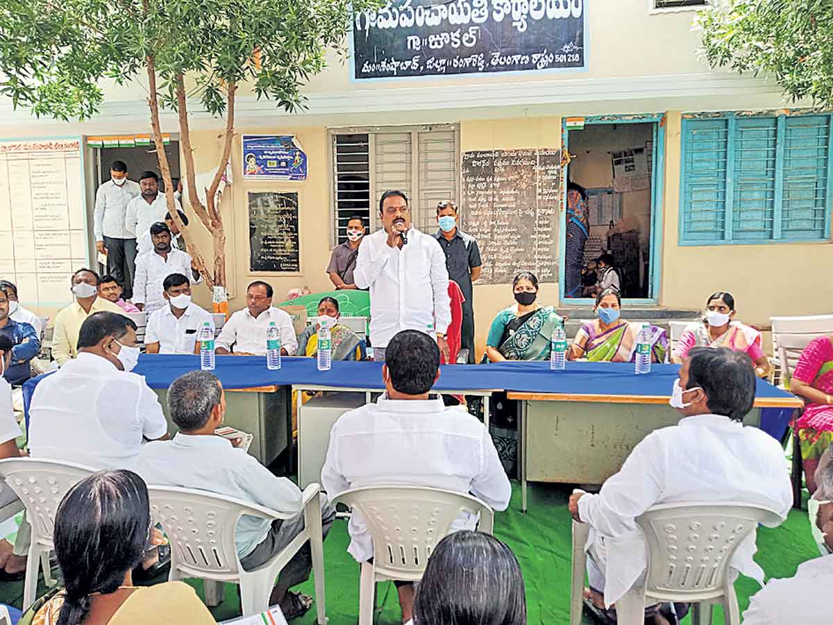 ఆరోగ్య తెలంగాణ కోసం ప్రభుత్వం కృషి