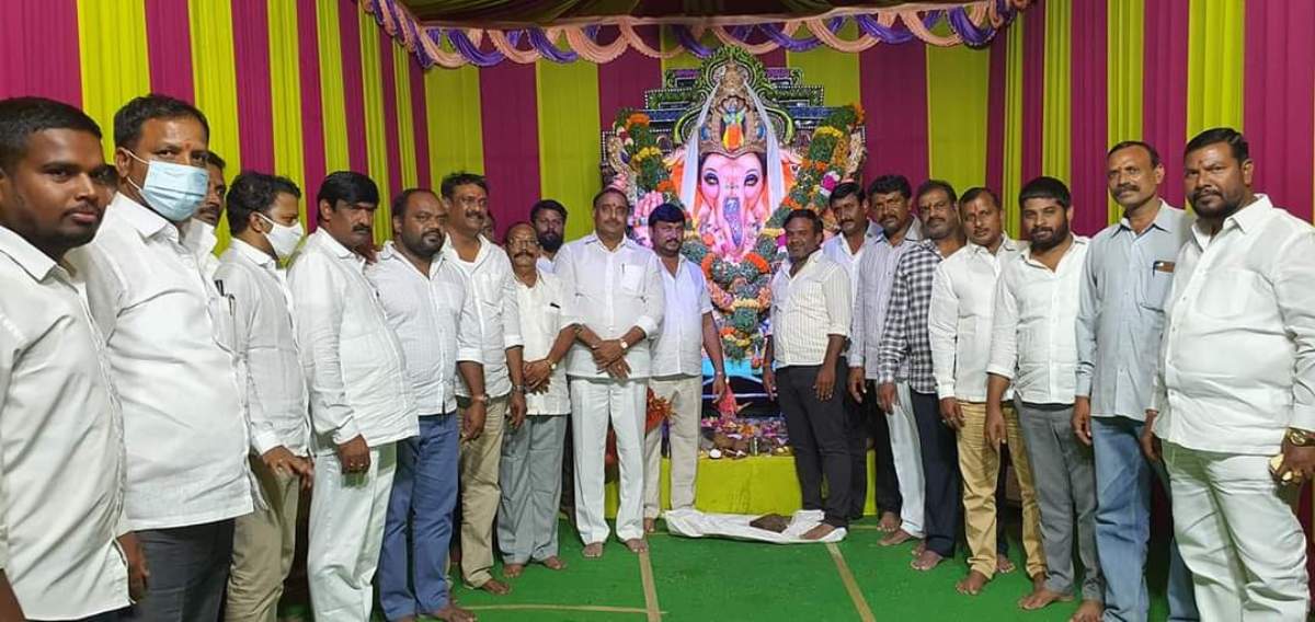 vinayaka navaratri | వినాయక‌ మండపాల్లో ఎమ్మెల్యే గాంధీ ప్రత్యేక పూజలు