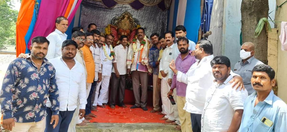 Ganesh navaratri | గణేష్‌ ఉత్సవాలను ఆనందంగా జరుపుకోవాలి : ఎమ్మెల్యే ప్రకాష్‌గౌడ్‌