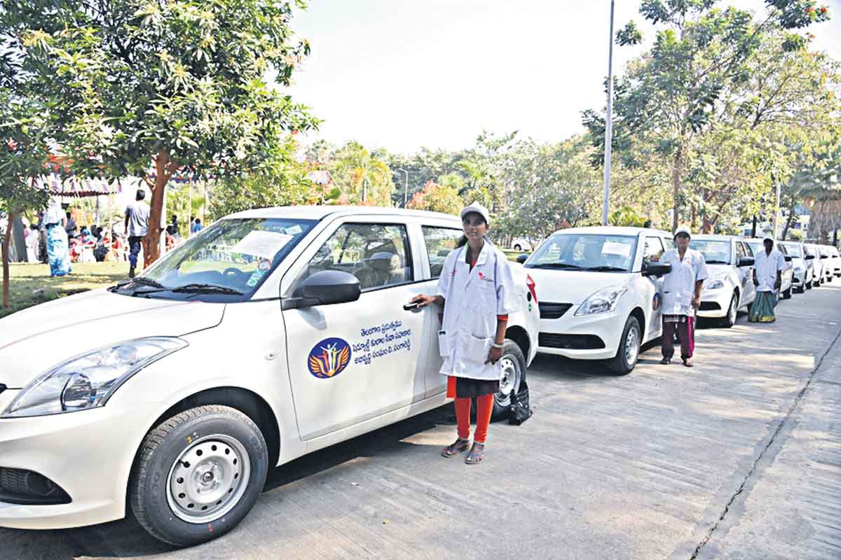 ఎస్సీ మహిళలకు ‘షీ క్యాబ్‌’