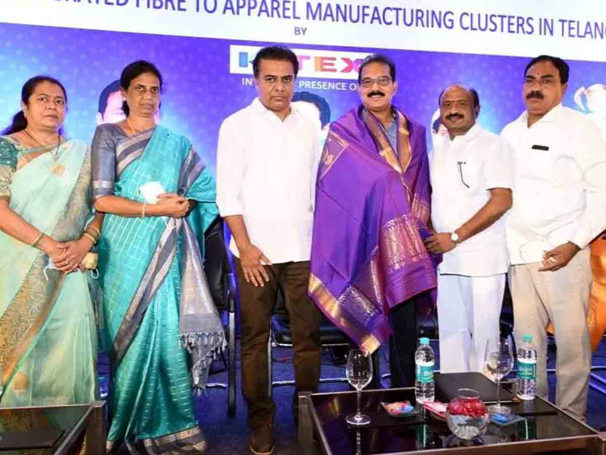 Warangal : తెలంగాణ ప్రభుత్వంతో కిటెక్స్​​‍ ఎంవోయూ..