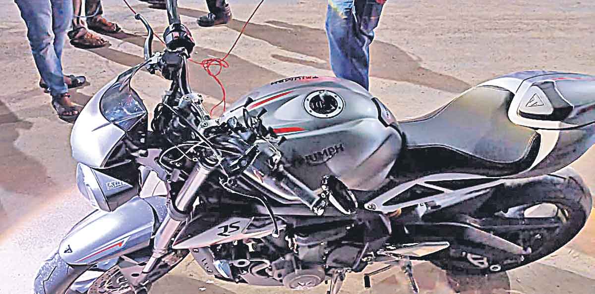 100 స్పీడ్‌తో వచ్చాడు..