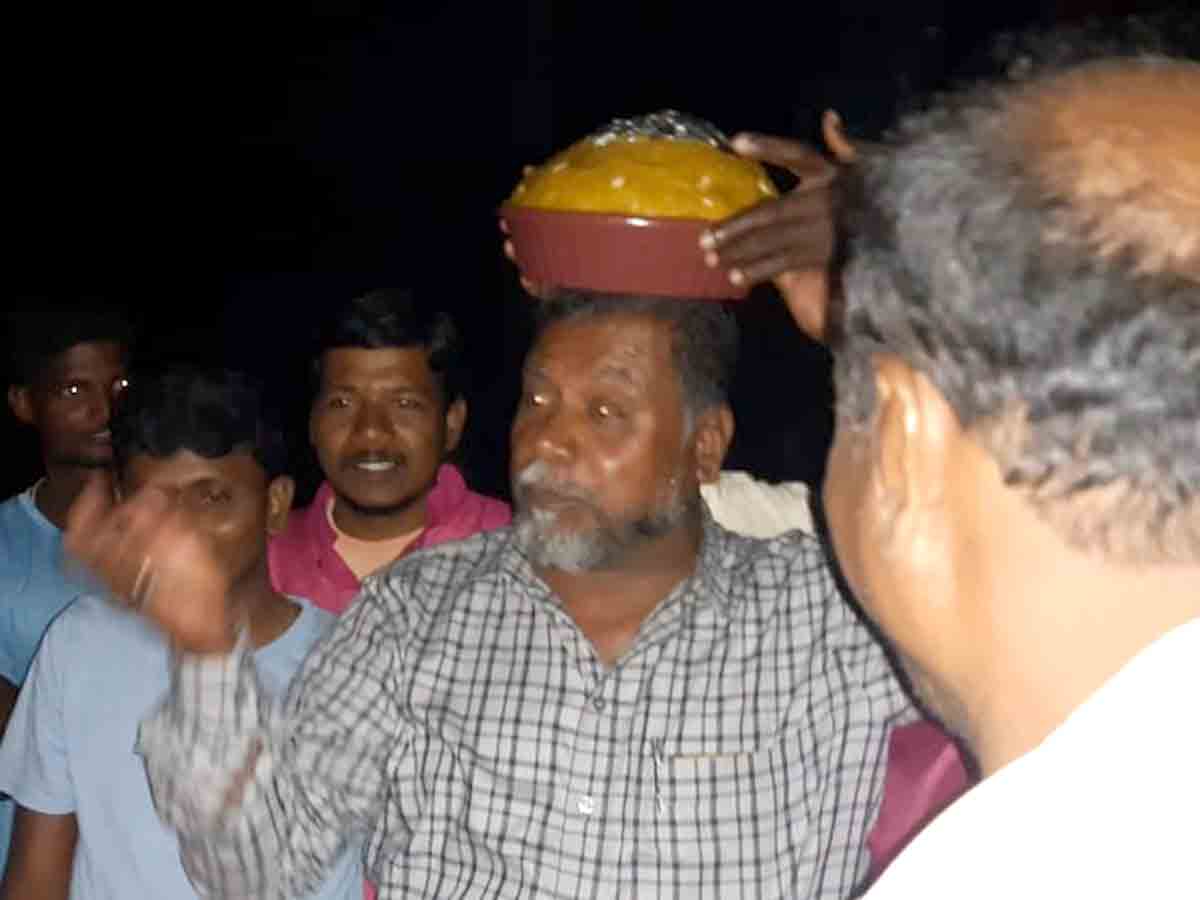 RangaReddy : వినాయకుడి లడ్డుని సొంతం చేసుకున్న ముస్లిం సర్పంచ్‌