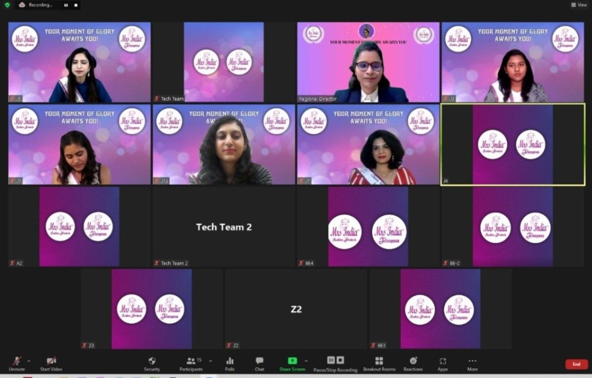 Mrs India Telangana : మిసెస్ తెలంగాణ – ఏపీ 2021ఆడిషన్స్​‍- వర్చువల్‌ పద్దతిలో ఎంపిక