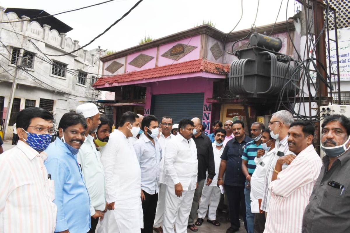 Hyderabad | విద్యుత్‌ ట్రాన్స్​‍ఫార్మర్‌ను మ‌రోచోటికి మార్చండి : ఎమ్మెల్యే ముఠా గోపాల్‌