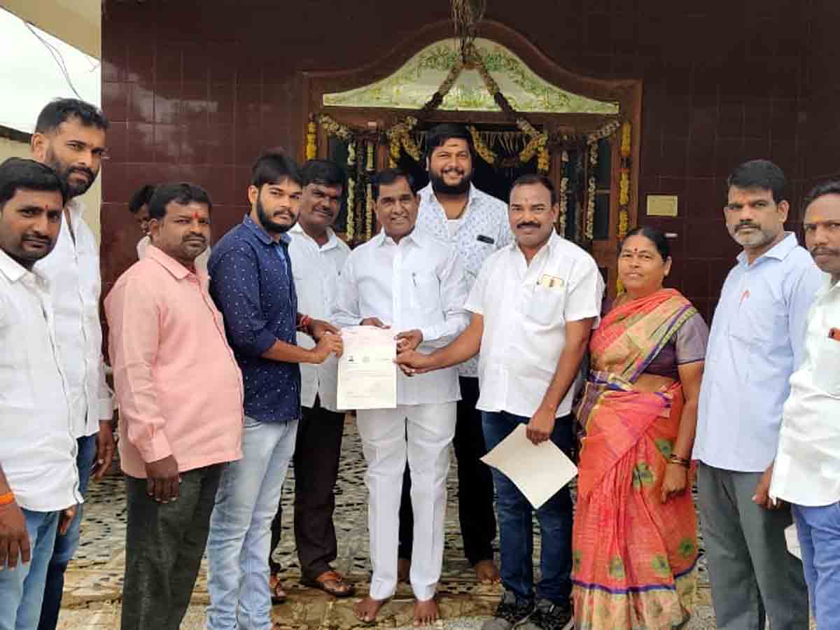 CMRF : సీఎం సహయనిధి పేద ప్రజలకు వరం.. ఎమ్మెల్యే అంజయ్యయాదవ్‌