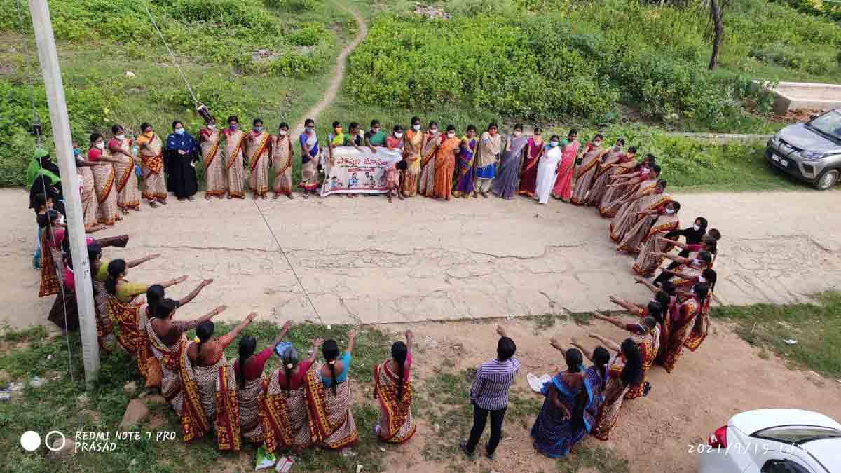 అంగన్‌వాడీ కేంద్రాల్లో పోషణ మాసోత్సవాలు