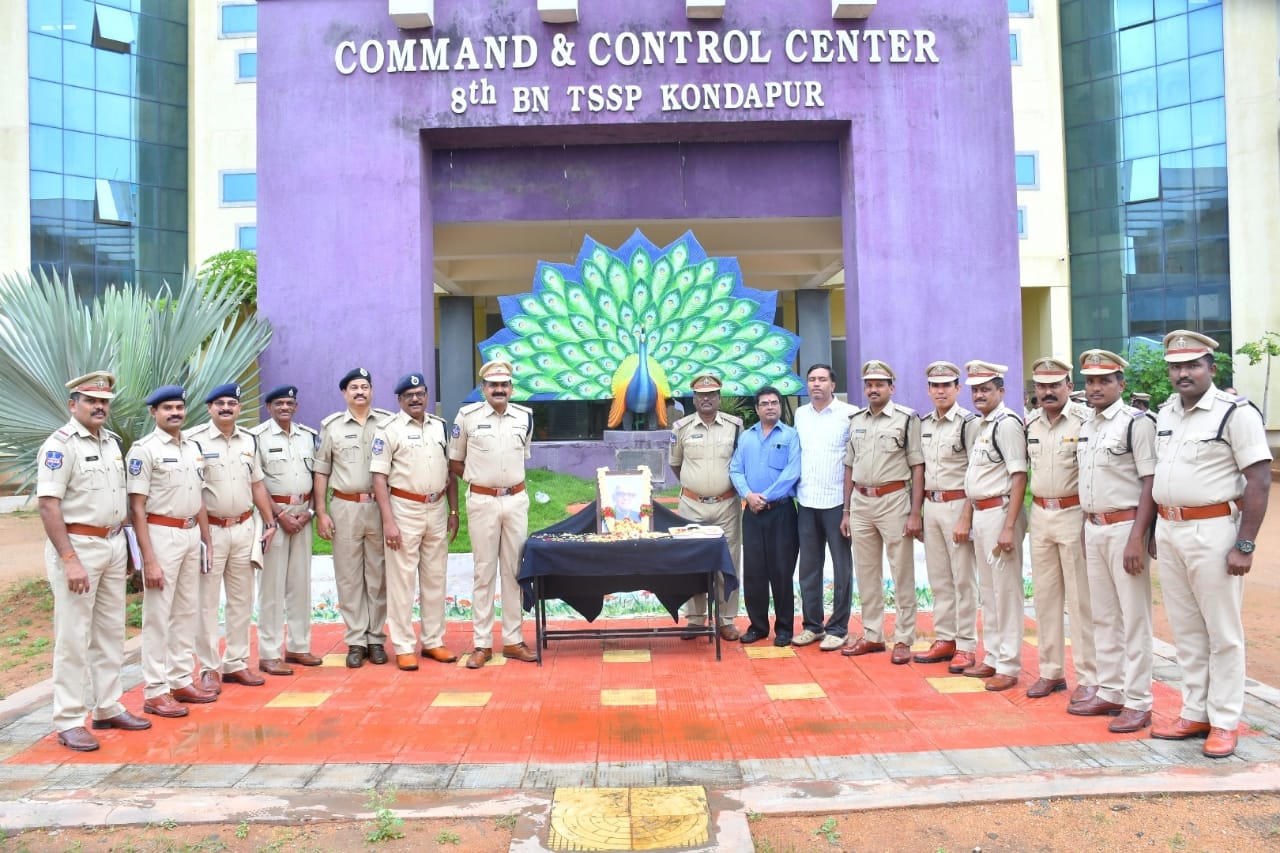 Konda laxman bapuji | పోలీసు బెటాలియన్‌లో కొండా లక్ష్మణ్‌ బాపూజీ జయంతి