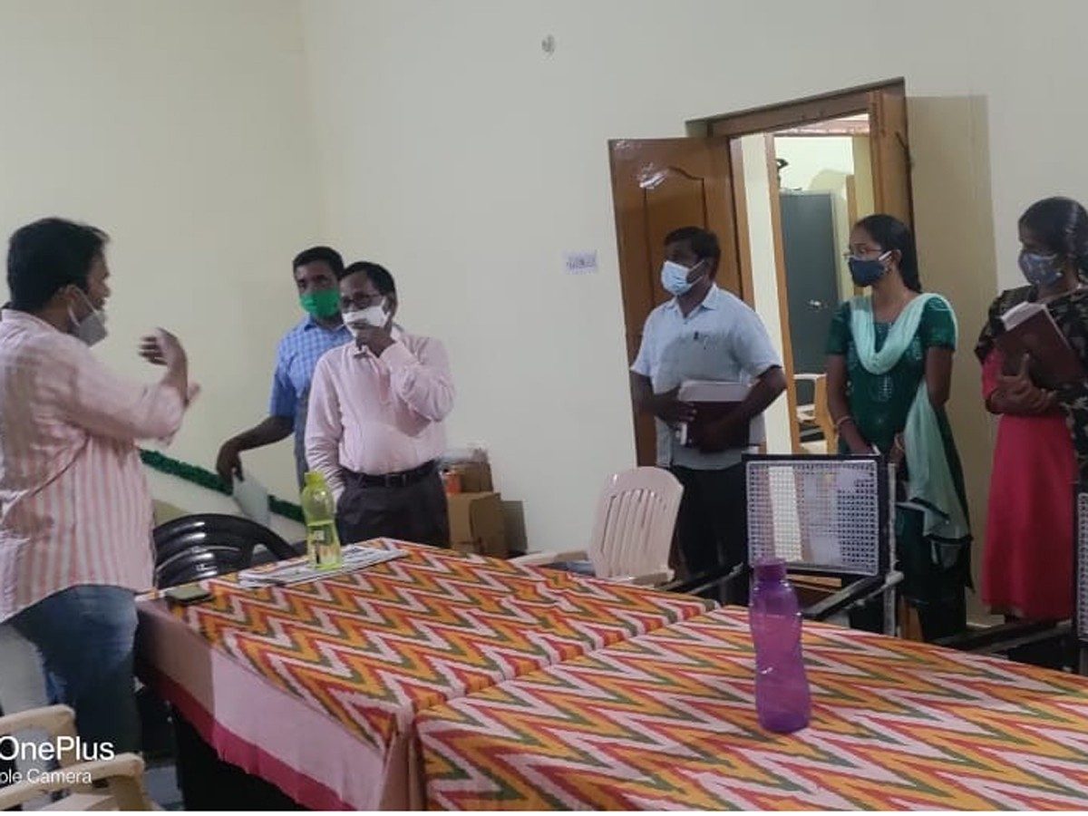 యాదాద్రి: కేంద్ర మంత్రి పర్యటనకు ఏర్పాట్లు