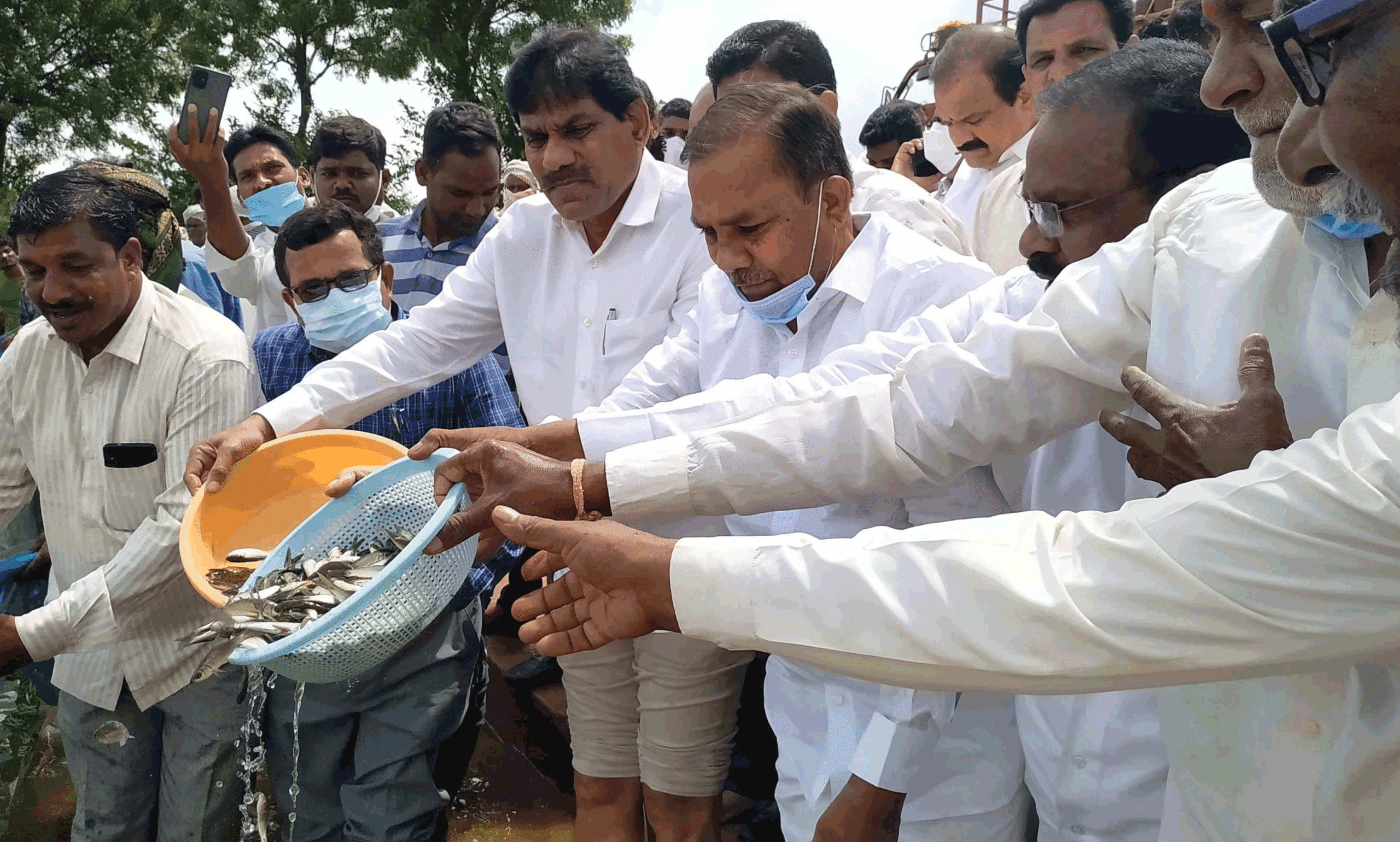Zaheerabad: వందశాతం సబ్సిడీపై  చేప పిల్లల పంపిణీ : బీబీ పాటిల్‌