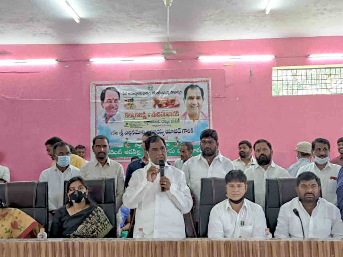 Shadnagar : అన్ని వర్గాల అభ్యున్నతికి సర్కార్‌ కృషి