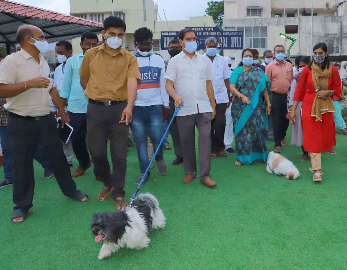 హైటెక్‌ హంగులతో పెట్‌ పార్కు