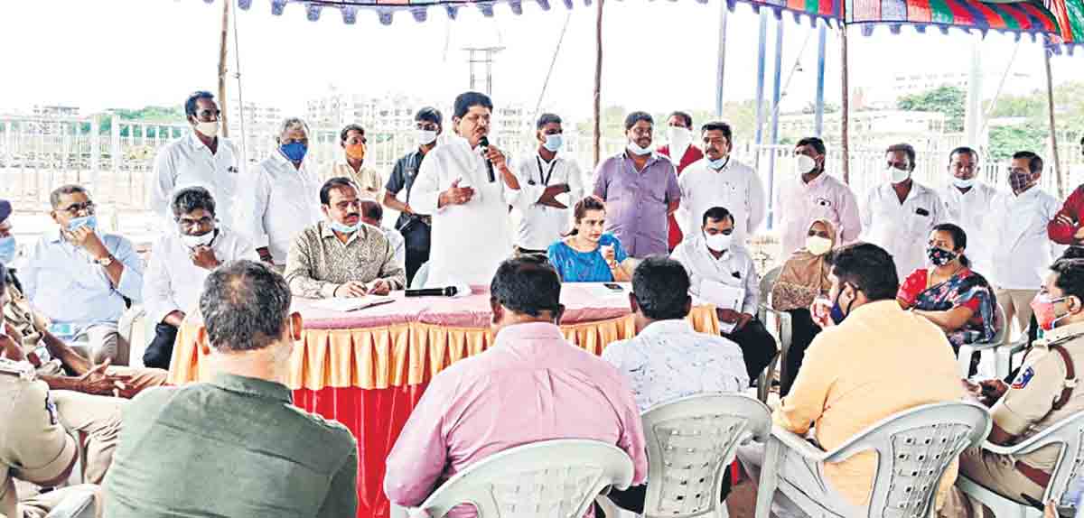 ఐడీఎల్‌ చెరువుపై.. పకడ్బందీ ఏర్పాట్లు