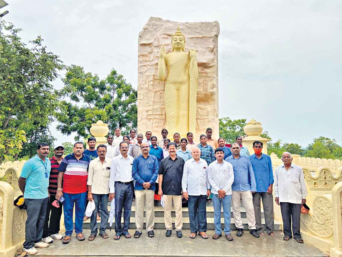 సుందర నందన వనంగా బుద్ధవనం