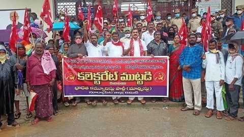 కేంద్ర ప్రభుత్వం రైతు వ్యతిరేక నల్ల చట్టాలను రద్దు చేయాలి : మల్లు నాగార్జున్ రెడ్డి