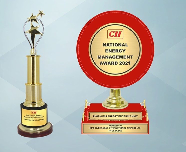 shamshabad airport | శంషాబాద్‌ ఎయిర్‌పోర్టుకు నేషనల్‌ ఎనర్జీ లీడర్‌, ఎక్సలెంట్‌ ఎనర్జీ ఎఫీషియంట్‌ యూనిట్‌ అవార్డులు