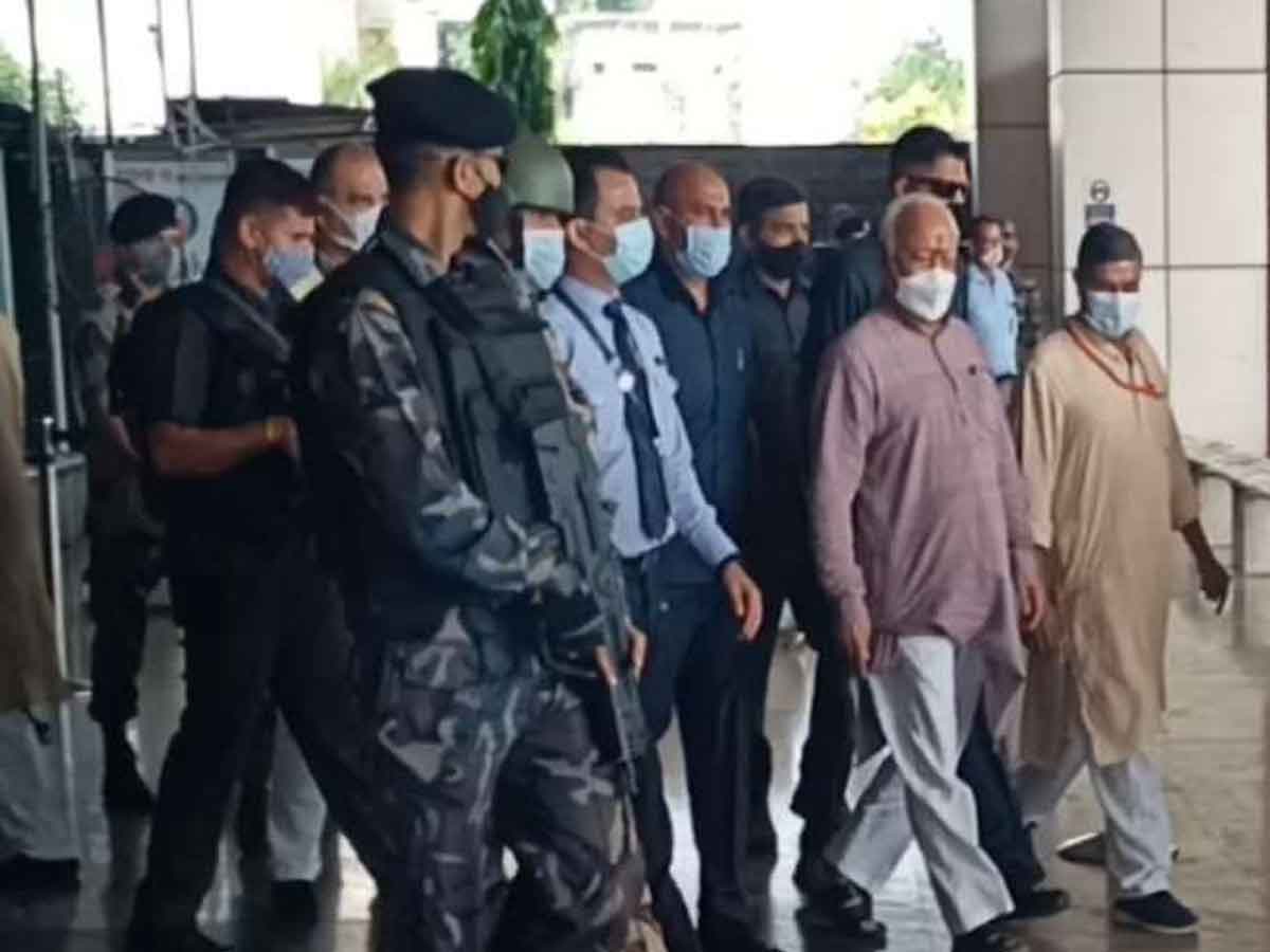 Mohan Bhagwat : జమ్ము చేరిన ఆర్‌ఎస్‌ఎస్‌ చీఫ్‌ మోహన్‌ భగవత్‌