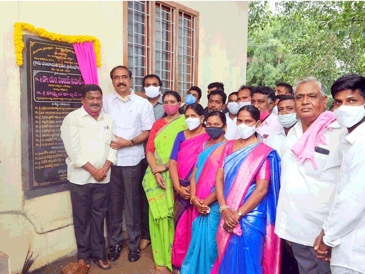 పల్లెప్రగతితో గ్రామాల్లో మార్పు వచ్చింది : సంజయ్‌కుమార్‌