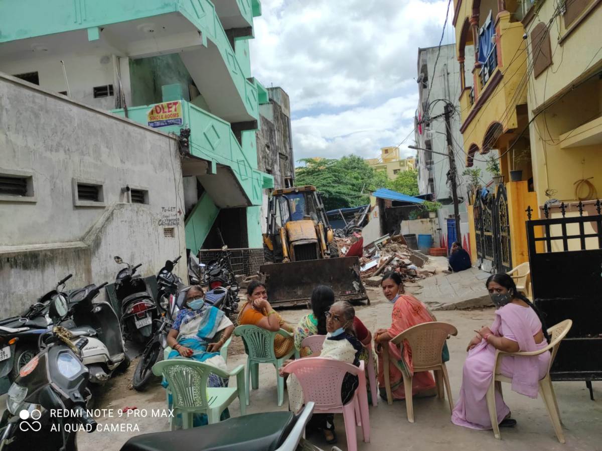 Hyderabad | అడిక్‌మెట్‌ మణెమ్మగల్లీలో ఆక్రమణ నిర్మాణాల కూల్చివేత