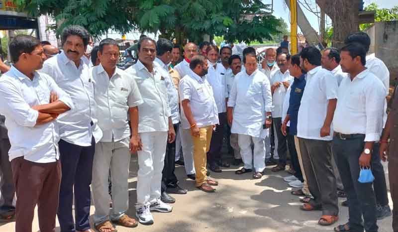 నిమజ్జన ఏర్పాట్ల పరిశీలన