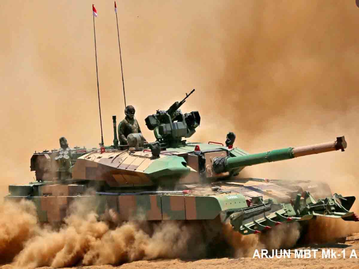 118 అర్జున్ Mk-1A ట్యాంకులకు రక్షణ మంత్రిత్వ శాఖ ఆర్డర్