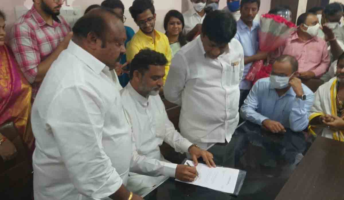 BC Commission | తెలంగాణ రాష్ట్ర బీసీ కమిషన్ పదవీ బాధ్యతల స్వీకరణ