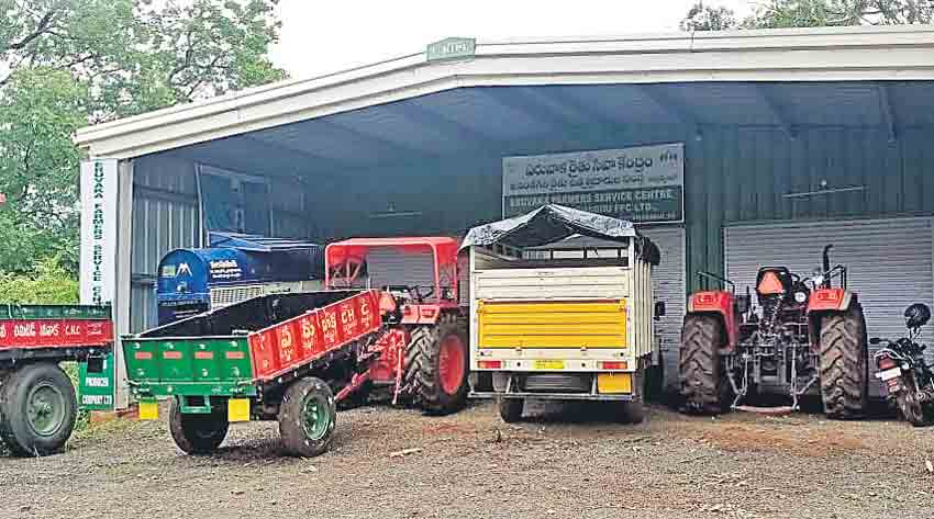 ఫోన్‌ చేస్తే పొలం వద్దకే యంత్రం