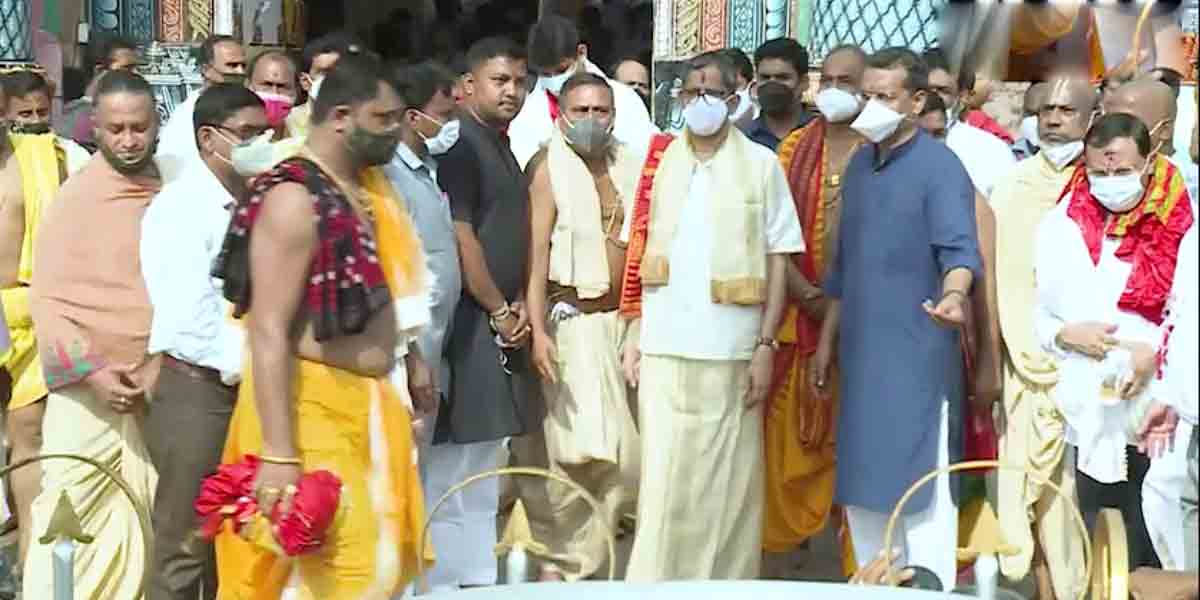 పూరీ జ‌గ‌న్నాథుడి స‌న్నిధిలో సీజేఐ ర‌మ‌ణ ప్ర‌త్యేక పూజ‌లు